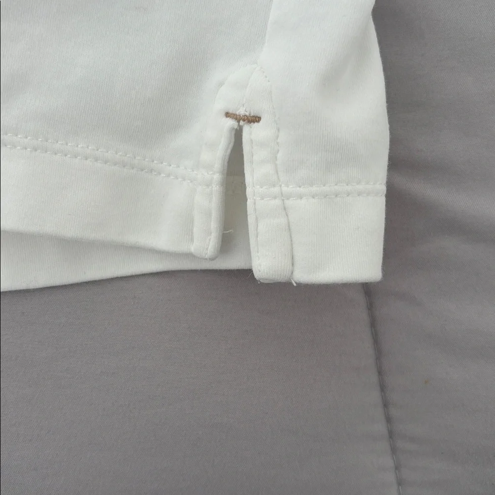 Banana Republic White Luxury Touch